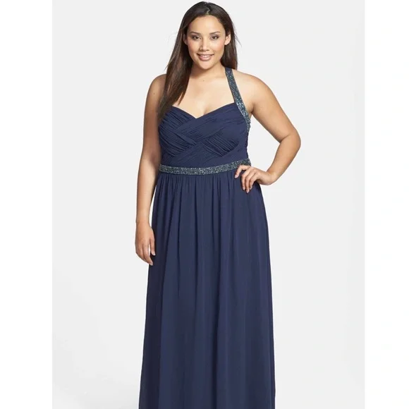 calvin klein plus size evening dresses Jovani 26146 Dress main image 0